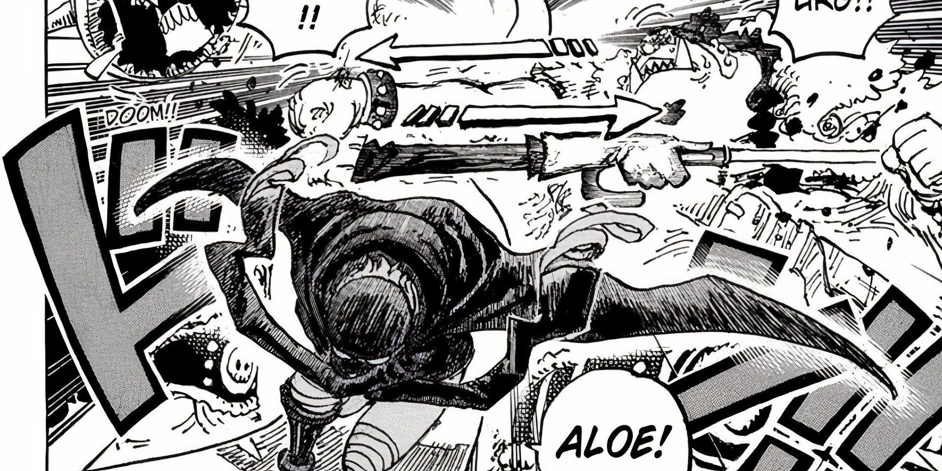 Изображение в галерее статьи: One Piece Глава 1147: Нико Робин вступает в битву против Святых Рыцарей