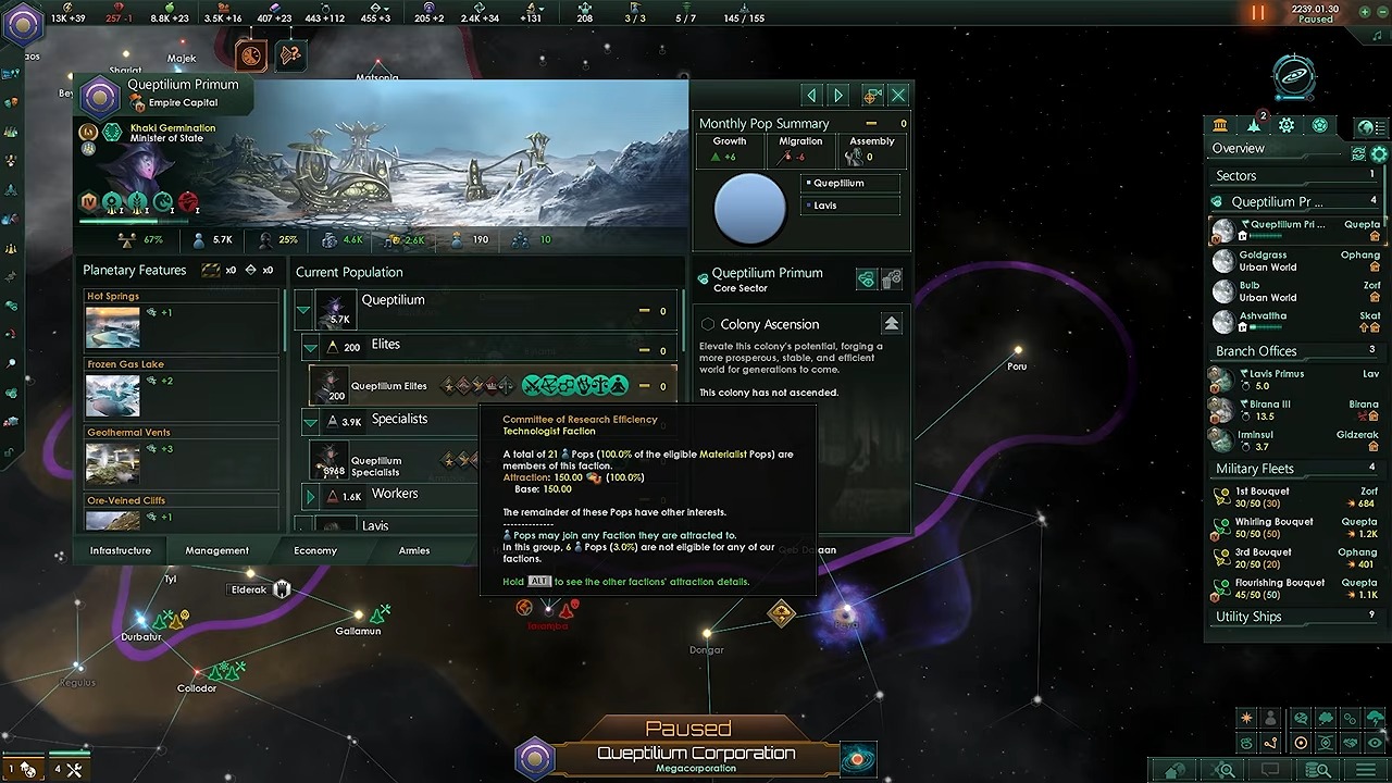 Для Stellaris вышло обновление 4.5 «Cygnus»