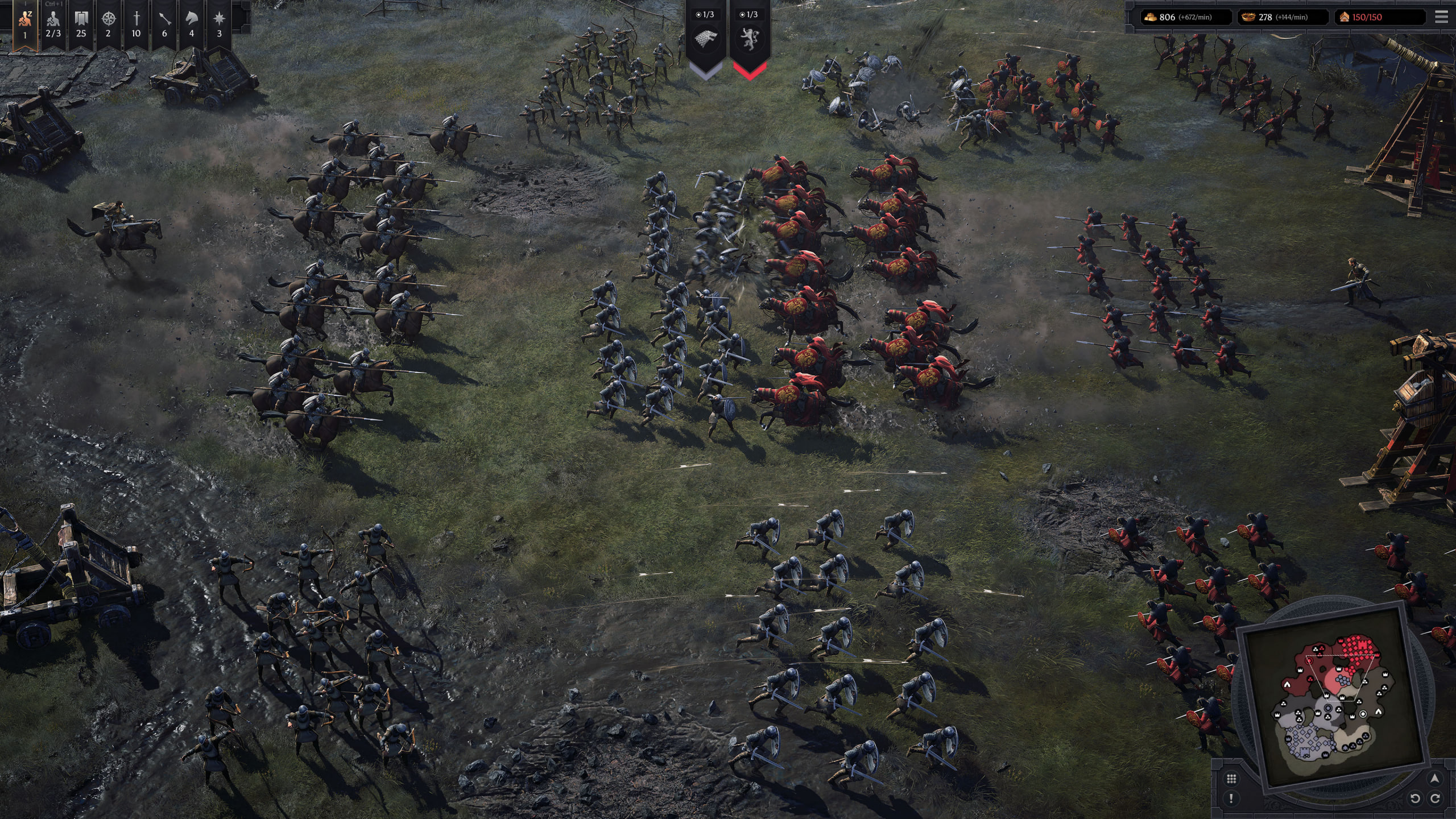 В Game of Thrones: War for Westeros обещают кампанию на глобальной карте и мультиплеер