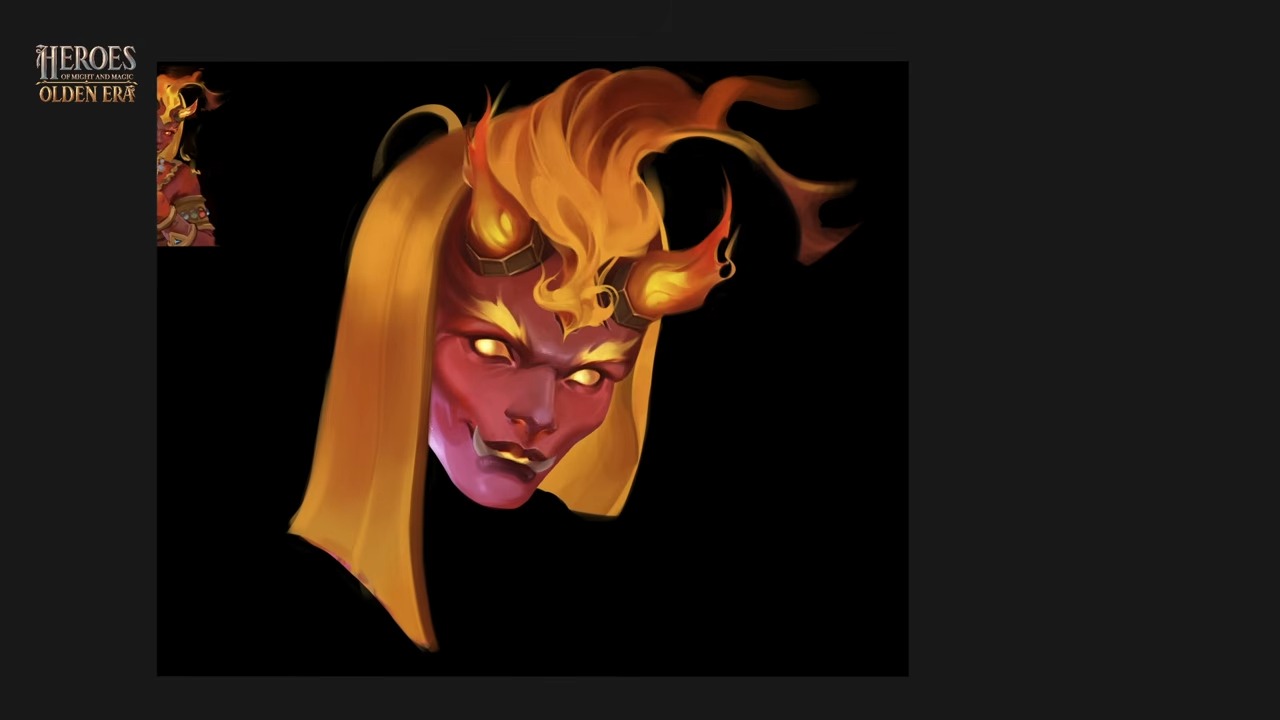 Таймлапс создания Октавии в Heroes of Might and Magic: Olden Era