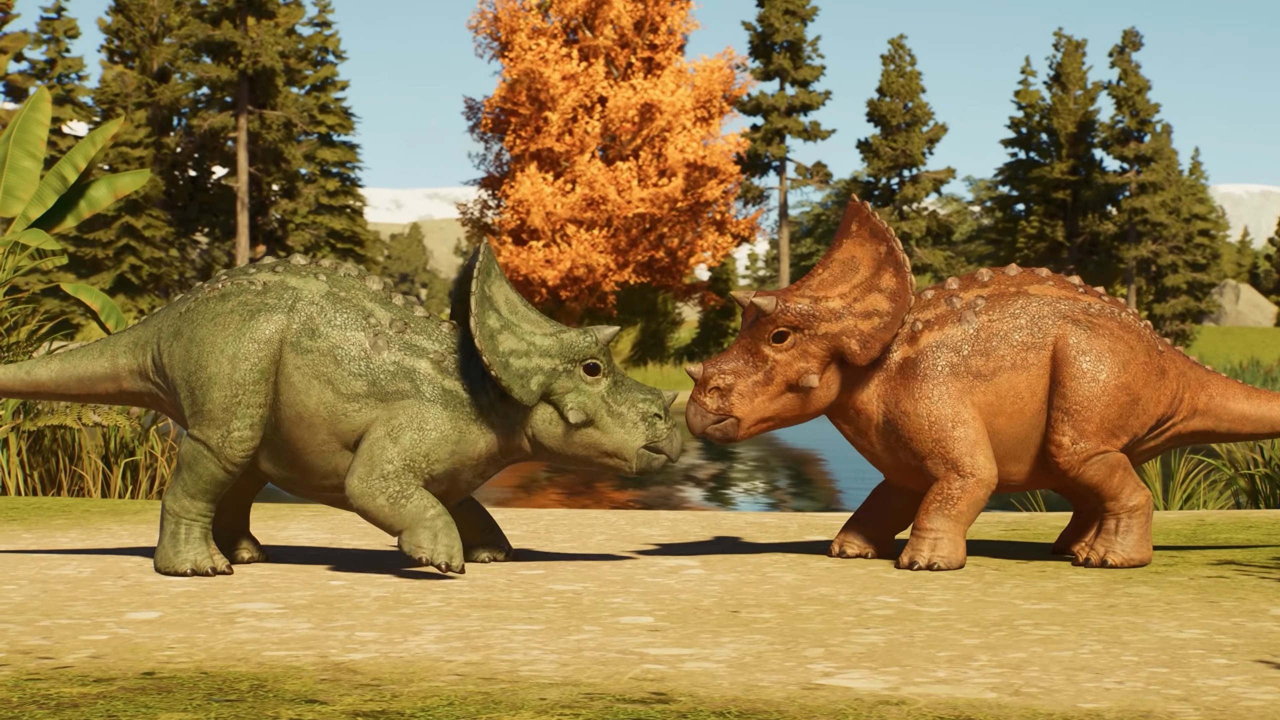 Торозавр и Минми: два новых вида динозавров в бесплатном обновлении Jurassic World Evolution 3