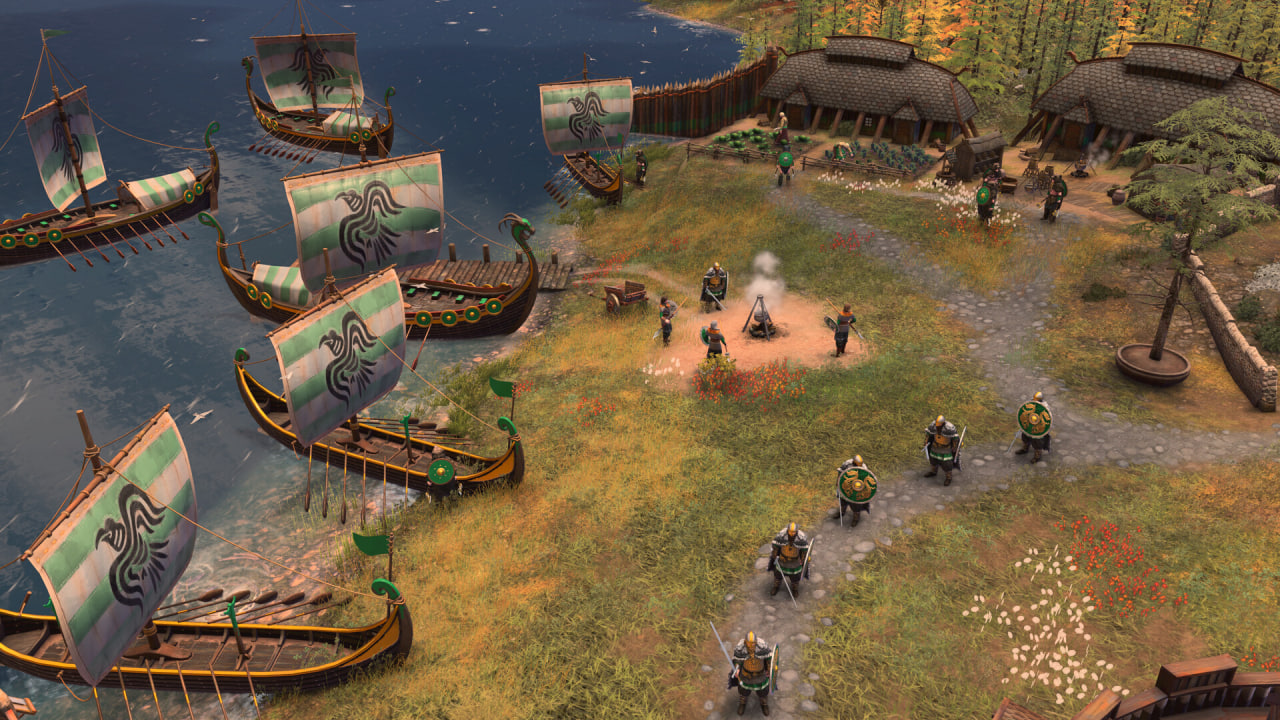 Викинги и шотландцы появятся в новом DLC для Age of Empires IV