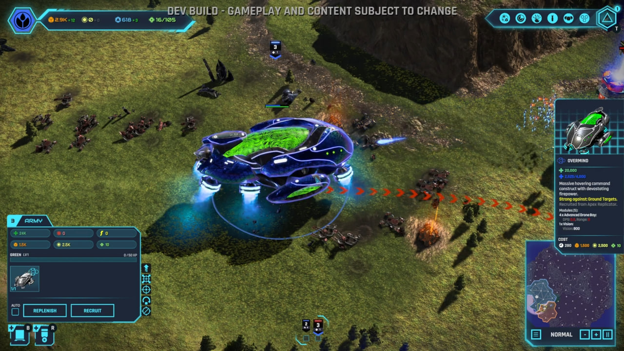 Щиты и дроны: уникальная особенность фракции Субстрат в Ashes of the Singularity II