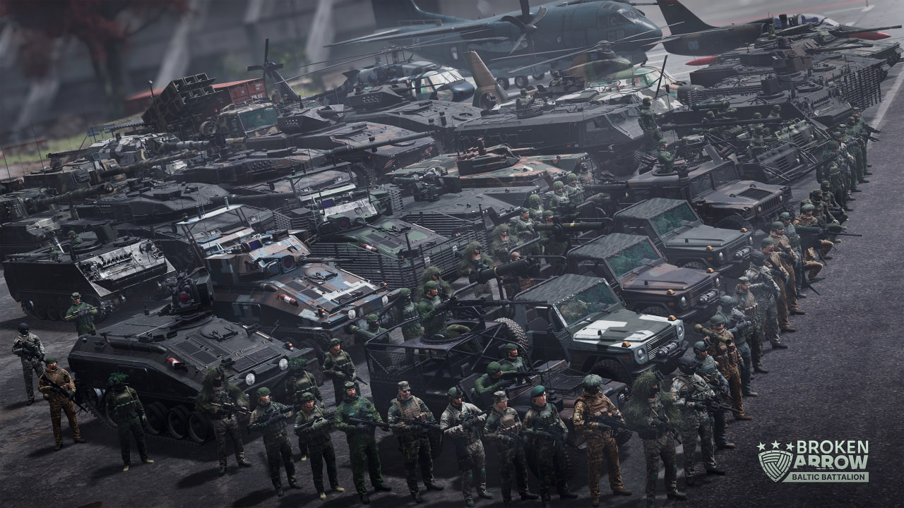Новые юниты из дополнения Балтийский батальон для Broken Arrow