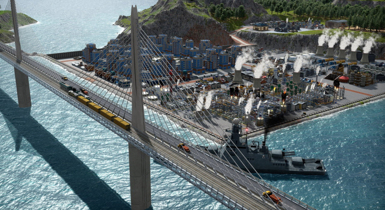 Мосты, отвалы и режим песочницы – в грядущем обновлении Captain of Industry