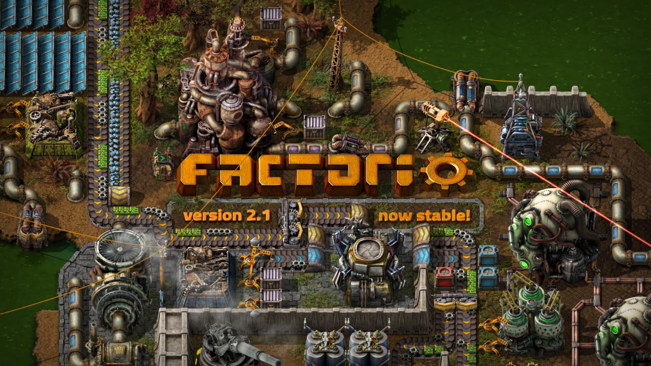 Factorio получила финальное обновление 2.1
