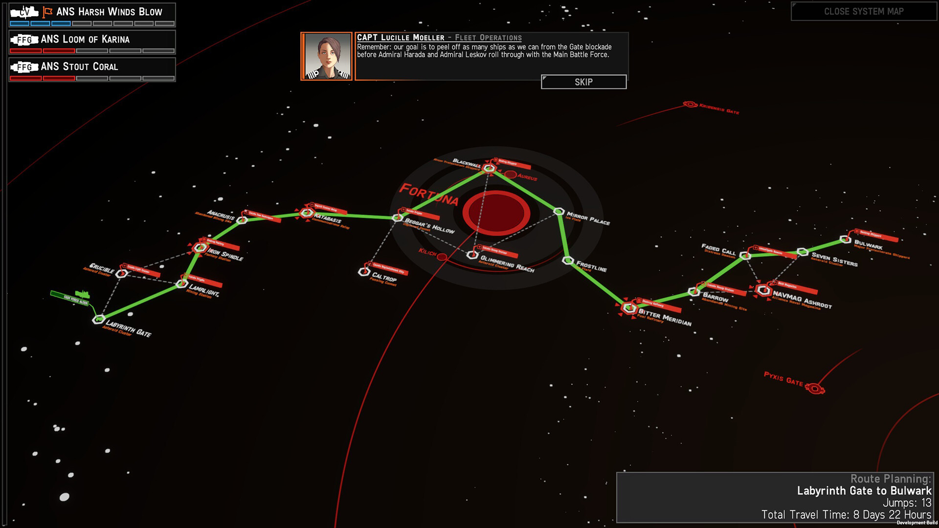 Для NEBULOUS: Fleet Command вышло обновление с кампанией и русским языком