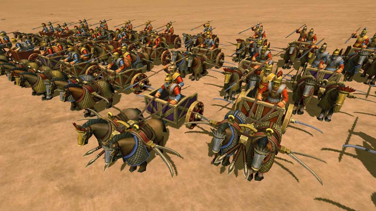 В Strategos добавили колесницы