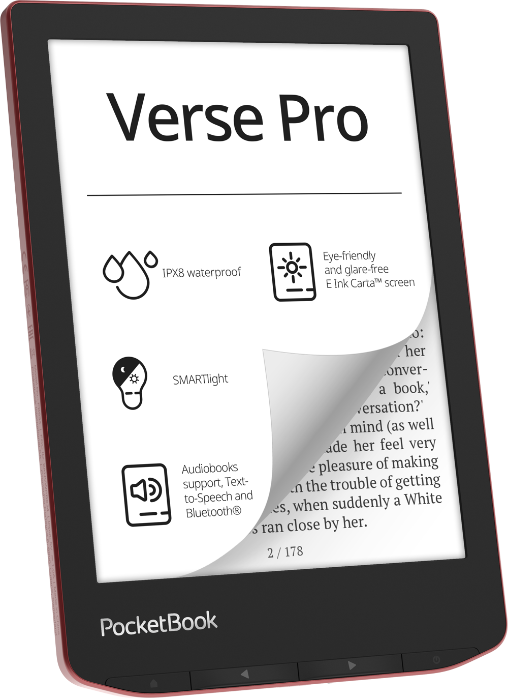 PocketBook Verse Pro Red
