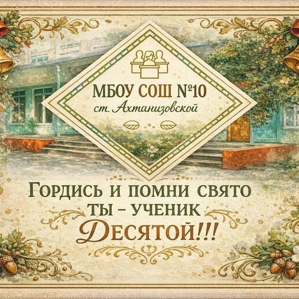 МБОУ СОШ №10 (ст-ца Ахтанизовская)