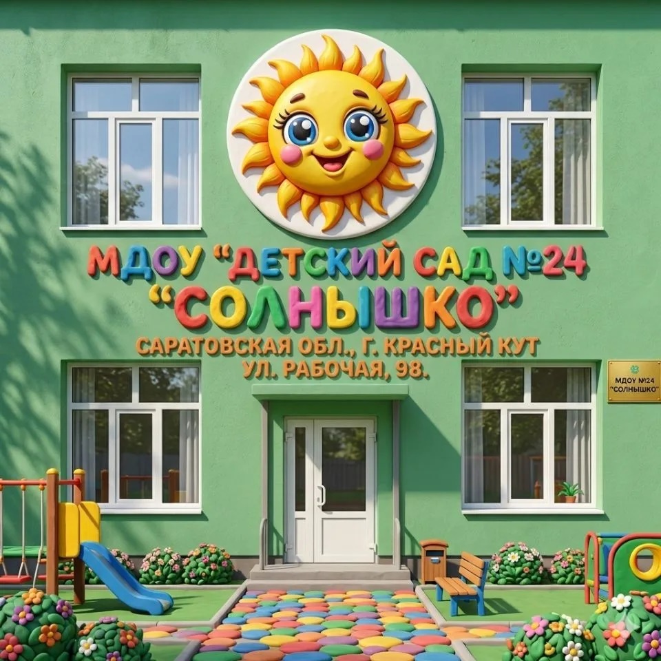 МДОУ "Детский сад № 24 "Солнышко" г.Красный Кут