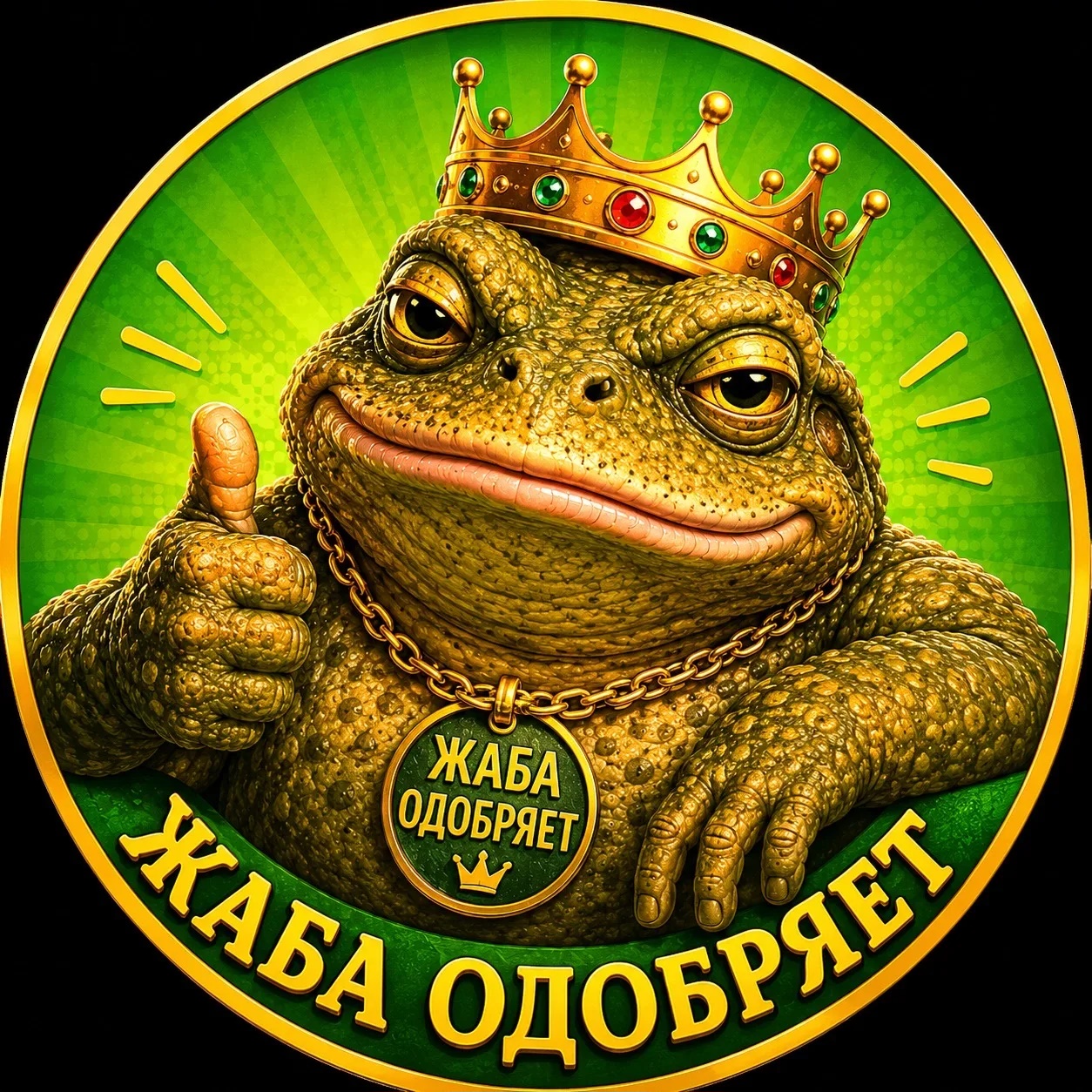 Жаба Одобряет