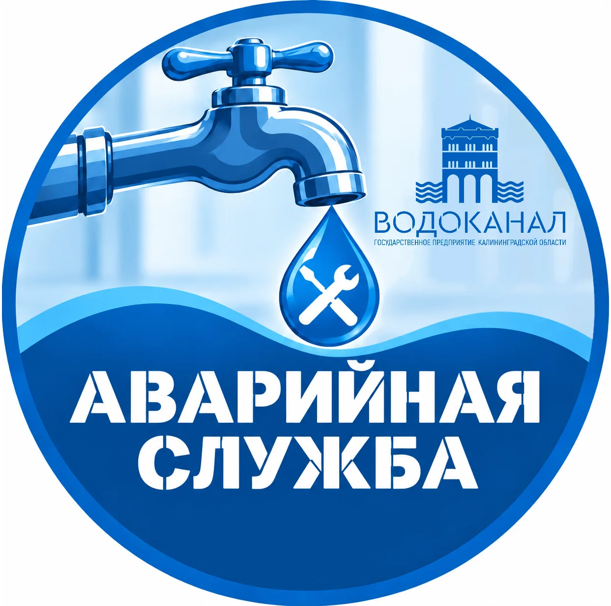 Аварийная служба Водоканала Калининградской области