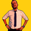 AI Pixel Art Human Face
