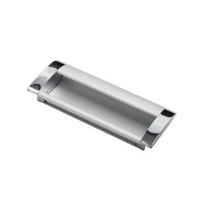 S-4180-96 Ручка врезная 96 мм Хром Металл KERRON