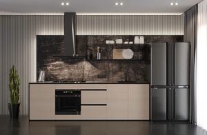 Мебельный щит 8113/R Black Quartzite 1 215х4 200х10мм E2 Slotex 
