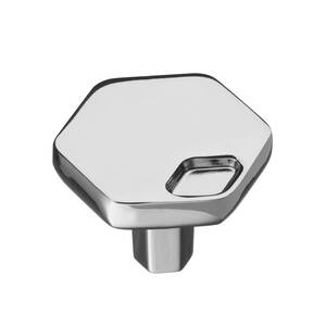 K-2370 Ручка кнопка Хром Металл KERRON
