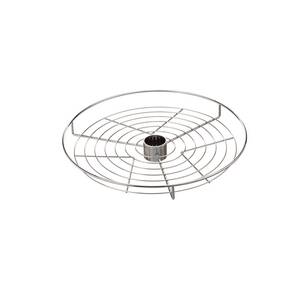 Полка центральная 460х460х70 мм хром ST450 Lemax 