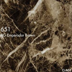 Кромка 1х22мм 651 Emperator Brown  high gloss(глянец) 3 группа AGT 