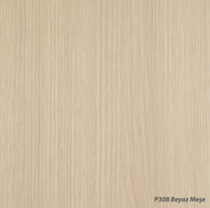 Панель Р308 (609 AGT) Дуб Белый high gloss(глянец) 18х1 220х2 800мм EVOGLOSS 
