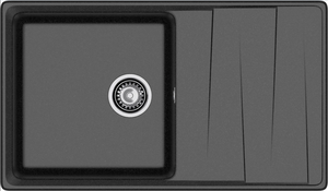 Мойка LEVEL 860L Черный 860х500х200мм прямоугольный 1 чаша GranFest GF-LV-860L черный 