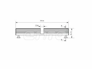 Опора Росла H 2-01 анодированный H=40 
