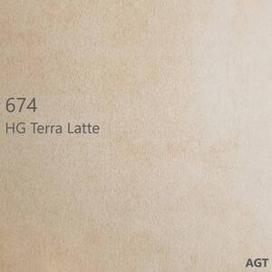 Кромка 1х22мм 674 Terra Latte  high gloss(глянец) 3 группа AGT 