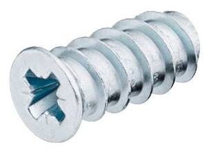 Винт 5х10,5 потайная головка цинк Varianta 013.14.910 Hafele 
