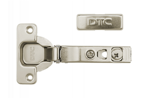 20430 Петля  (45мм) Накладная DTC Pivot-Pro с доводчиком Clip-On никель без планки 