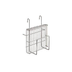Полка для столовых приборов (ножей и досок) 235х135х315 мм хром YJ-G302 Lemax
