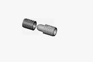 Направляющий Штифт/Шкант Пластик D8 H13+13mm папа+мама 
