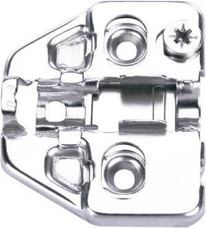 15359 Ответная планка DTC Pivot-Pro 3D H=0 никель Click-On 