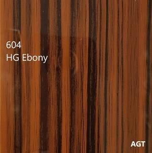 Кромка 1х22мм 604 Ebony   high gloss(глянец) 3 группа AGT 