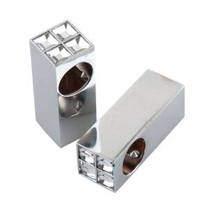 Держатель рейлинга комплект Crystal хром RAT-20 KIT Lemax 