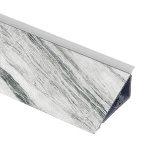 Плинтус Кристальный мрамор - Perfetto-line - 4 200мм пластик Rehau 