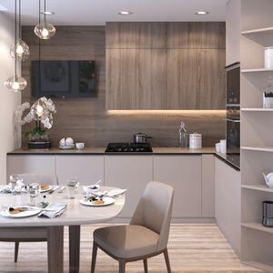 Столешница 3229/Sc Sonoma Oak truffle 38мм 600х3 050 E1 Slotex 1U 