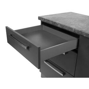 Комплект ящика REJS Slim Box 89х450 мм Графит 