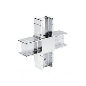 Держатель PRIMO SYSTEM 25х25 ТР7 (крестов. для 4х труб) хром 