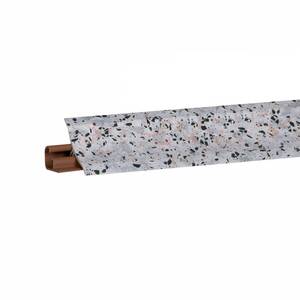 Плинтус Берилл Голубой 125М AP120 - 3 000мм пластик Termoplast 
