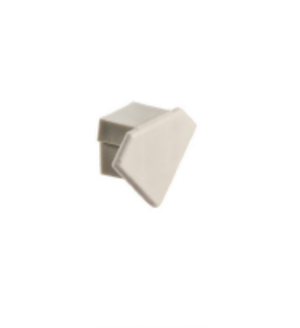 Заглушка для профиля 45-ALU (арт 1383) ZA-045A-MW 