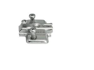 Ответная планка Hafele Metallamat A с винтами 6 мм никель 316.51.526 