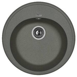 Мойка Лотос 510 Черный 510х510х200мм круглый 1 чаша Florentina 20.290.B0510.102 