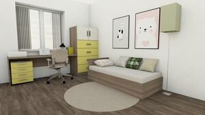 ЛДСП 26 мм Lamarty Дуб Солсбери R (рустикальное) 2 750х1 830мм Е0,5 