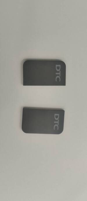 21163 Комплект заглушек H=84/122 DTC DTC PureBox Т. Серый 
