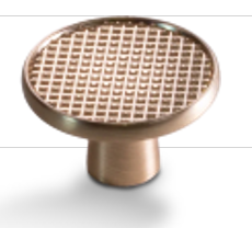 LS 232-knob GB Ручка кнопка Брашированное золото Металл Paolo Mozerro