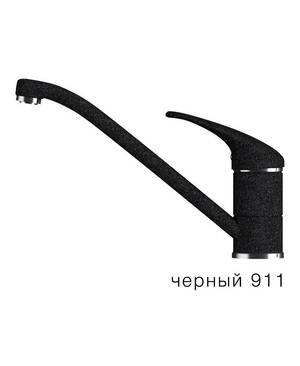 911 Смеситель TOLERO Черный низкий Polygran 