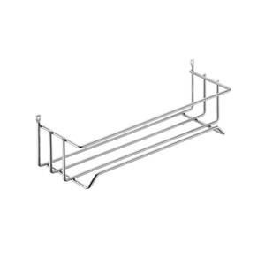Полка одноярусная 325х100х100 мм хром MX-027 Lemax