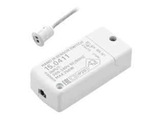 15.0411 Инфракрасный выкл. Двухфунциональный белый 220-240V / 250W  AQ 