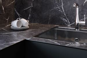 Столешница 2343/A Ankara Marble Двухсторонняя (DUO-X) 38мм 600х3 050 E1 Slotex 1U 