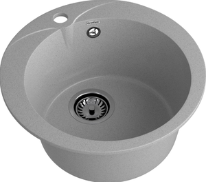 Мойка RONDO - Топаз 480х480х194мм круглый 1 чаша GranFest GF-R480 топаз 